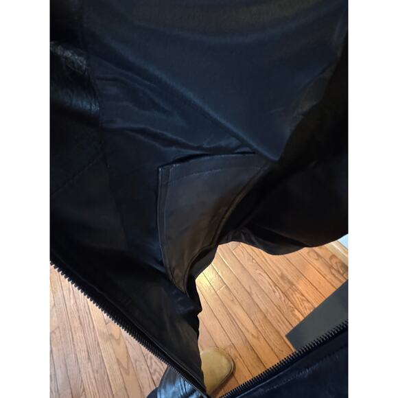 Decrum Women’s Café Racer Real Leather Jacket – Black – Size XL – NWT - Picture 10 of 14